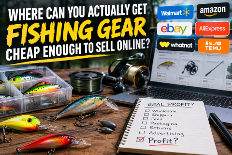 fishing gear inventory lures tackle online resale
