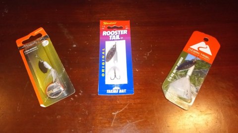 inline spinner fishing lure